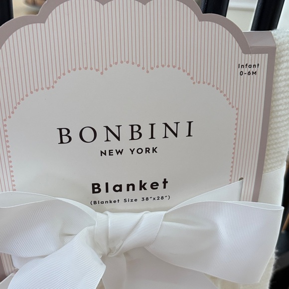 Bonbini White Baby Blanket - Picture 2 of 7
